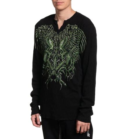 Affliction | Пуловер мужской Toxic Wrath LS Thermal A28918 слева