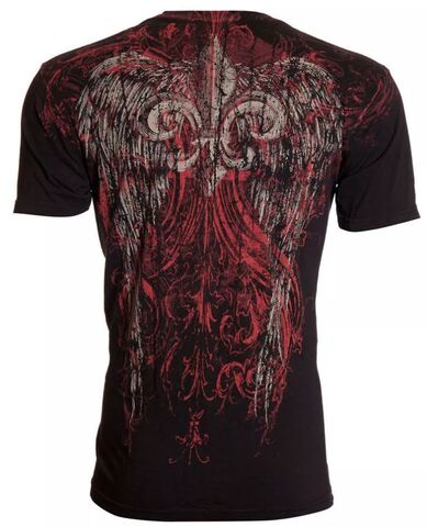 Archaic | Футболка мужская Wing Black AM181 от Affliction сзади