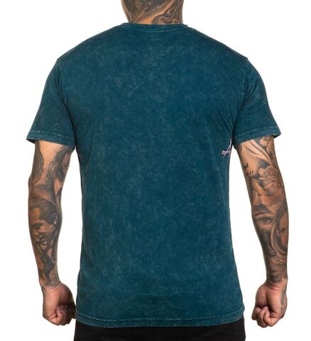 Affliction | Футболка мужская Hyper Speed Tee A26337 сзади
