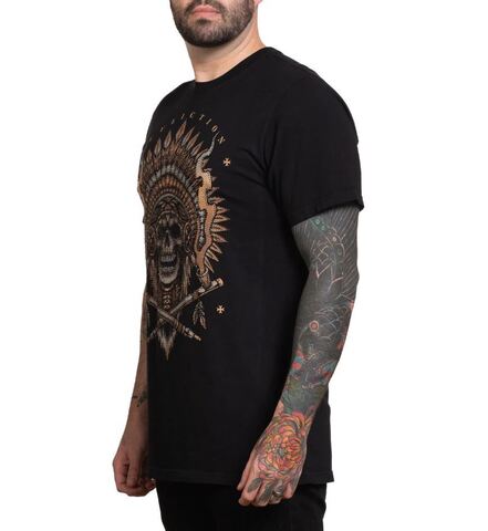 Affliction | Футболка мужская Mountain Smoke Tee A26490 слева