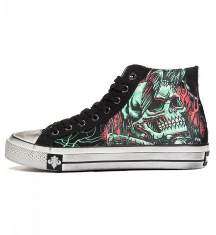 Affliction | Кеды мужские GHOST IMAGE A27998 сбоку