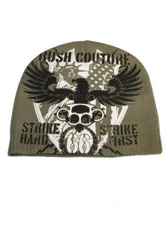 Rush Couture | Шапка SHIELD OF LIBERTY BEANIE Green