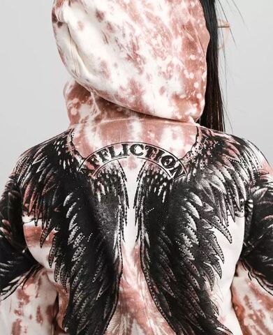 Affliction | Худи женское Cherielle AW23724 принт на спине