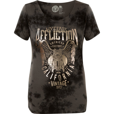 Affliction | Футболка женская AC Desert Route AW22755 перед