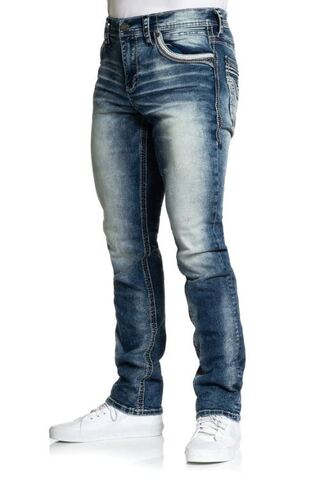 American Fighter | Джинсы мужские DEFENDER VOID MILLER 331SK314 от Affliction левый бок