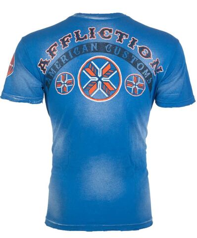Affliction | Футболка мужская AC ARROW A8924 спина