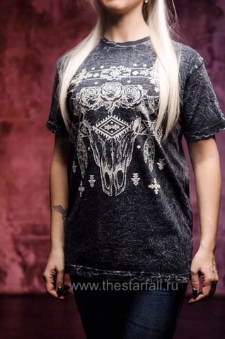 Affliction | Футболка женская ROSE JUNCTION AW20128 перед