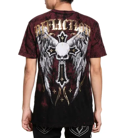 Affliction | Футболка мужская Prophet Tee A28715 Affliction сзади