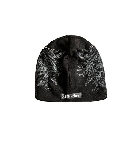Affliction | Шапка двусторонняя мужская Jump Reversible Beanie A28210 сзади