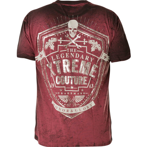 Xtreme Couture | Футболка мужская Killer Glory X1706 от Affliction спина
