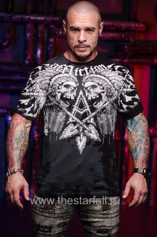 Affliction | Футболка мужская APACHE FREEDOM A21302I перед