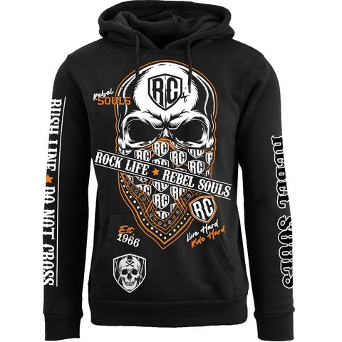 Rush Couture | Худи RUSH LINE: DON'T CROSS PULLOVER HOODIE с черепом