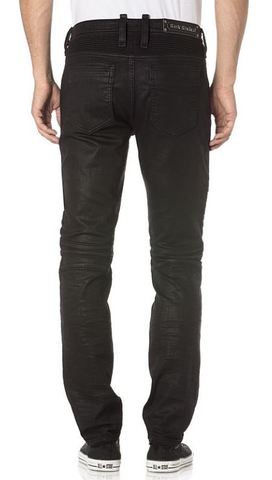 Rock Revival | Джинсы мужские FRADY S204 SKINNY MOTO COATING RP2040S204 сзади