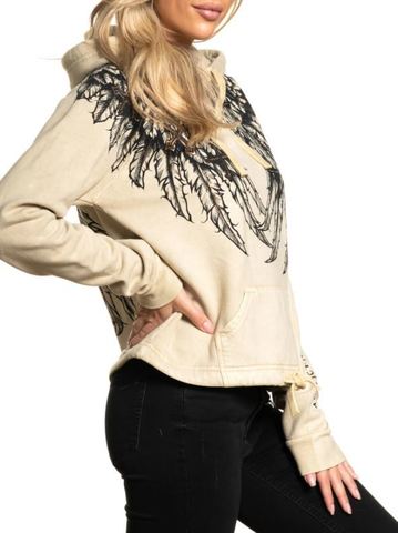 Affliction | Худи женское WHISPERING THOUGHTS HOOD AW23498 правый бок