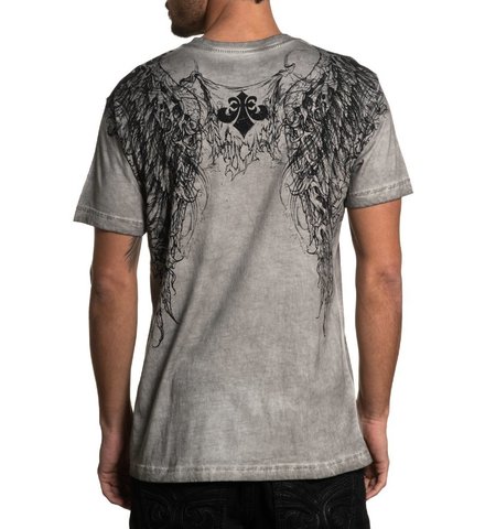 Affliction | Футболка мужская SHREDDED TALONS A22256 спина