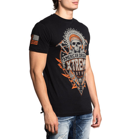 Xtreme Couture | Футболка мужская TRIBAL CYCLES X1951 от Affliction правый бок