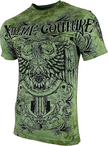 Xtreme Couture | Футболка мужская Patron Grass Green X1484 от Affliction слева