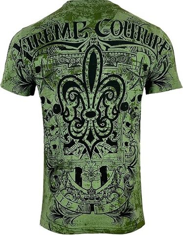 Xtreme Couture | Футболка мужская Patron Grass Green X1484 от Affliction сзади