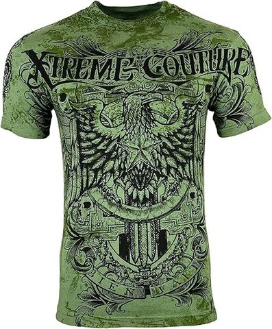 Xtreme Couture | Футболка мужская Patron Grass Green X1484 от Affliction перед