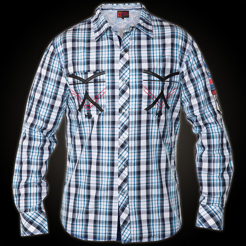 Rebel Spirit | Рубашка мужская LSW131587 перед