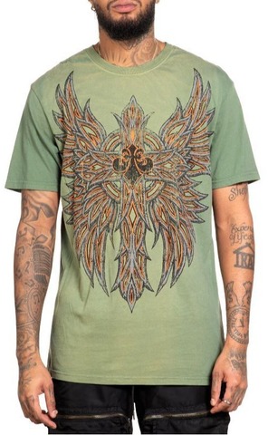 Affliction | Футболка Absolution Green A26367GRN