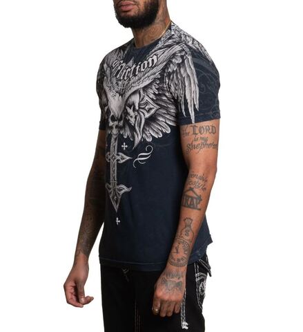 Affliction | Футболка мужская Death Eyes Tee A27250 слева