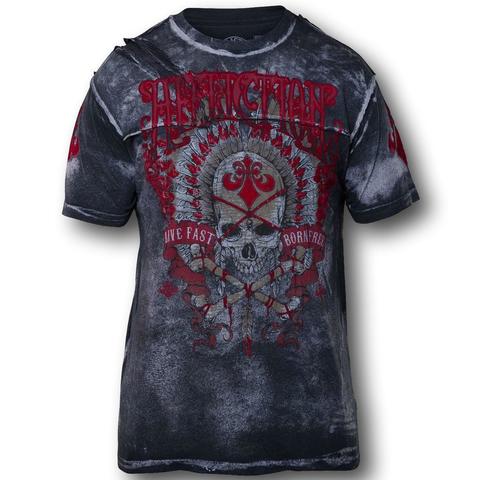 Affliction | Футболка мужская RAMBLER A8155 перед