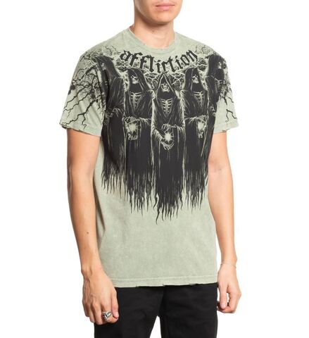 Affliction | Футболка мужская Shadow Tee A26993 справа