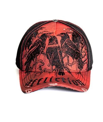 Бейсболка мужская Affliction Crows Hat A27064