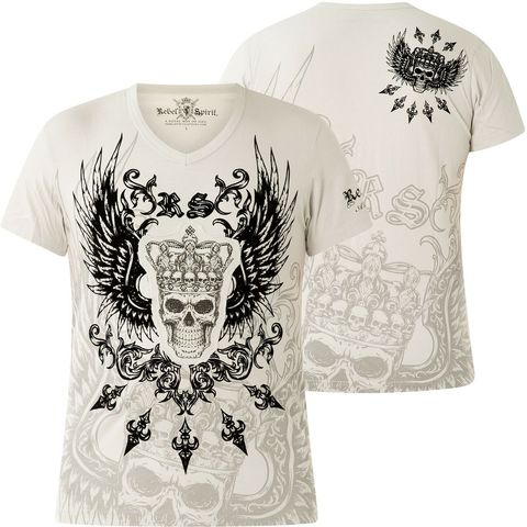 Rebel Spirit | Футболка мужская SSK121269 спина и перед