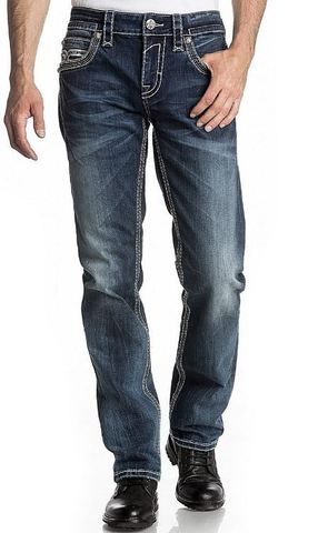 Rock Revival | Джинсы мужские EPHAL J2 STRAIGHT PR1661J2 перед
