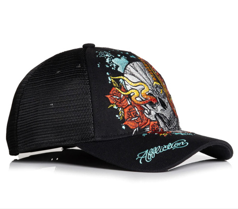 Affliction | Бейсболка Alley Wreck Hat A26508 справа