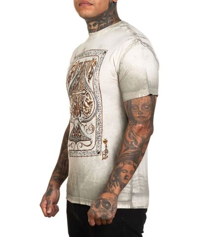 Affliction | Футболка мужская High Stakes Tee A26270 слева