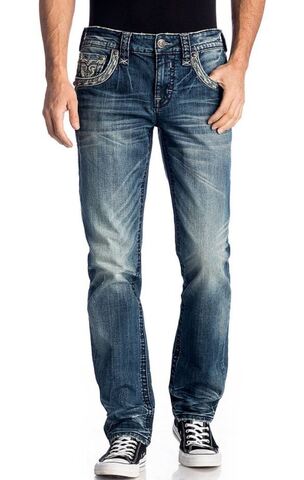 Rock Revival | Джинсы мужские KLINER A208 ALT STRAIGHT 32" TJ2468A208R перед