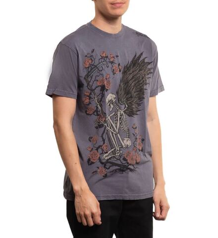 Affliction | Футболка мужская Winged Reaper Tee A27243 справа