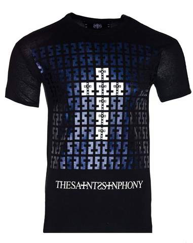 The Saints Sinphony | Футболка мужская MIDNIGHT SKY TS1475 перед
