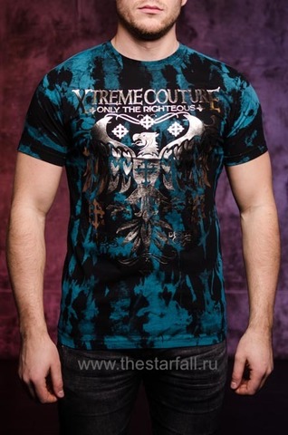 Xtreme Couture | Футболка мужская STEEL MILL X1805 от Affliction перед