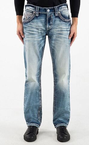 Rock Revival | Джинсы мужские JOSIAH J200 STRAIGHT 32" RP3742J200R перед