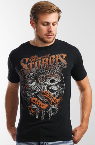 Футболка мужская Sturgis Rally 81 Affliction
