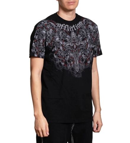 Affliction | Футболка мужская Crimson Wasteland Tee A27304 справа