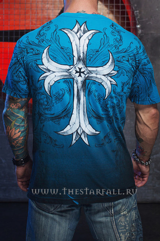 Xtreme Couture | Футболка мужская Follow X1042 от Affliction спина