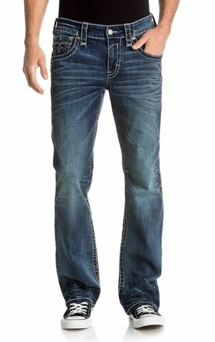 Rock Revival | Джинсы мужские RAITH B204 BOOT RP2223B204 перед