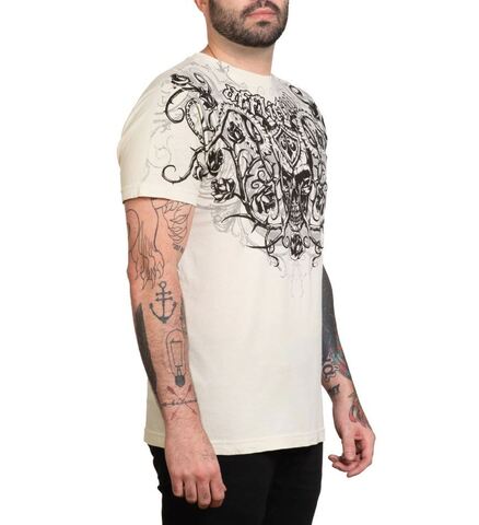 Affliction | Футболка мужская Bone Collector Tee A26799 справа