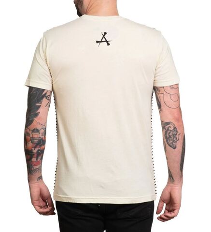 Affliction | Футболка мужская Bone Collector Tee A26799 сзади