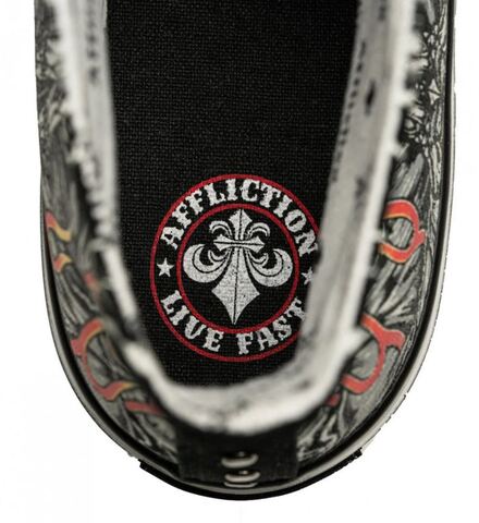 Affliction | Кеды мужские PHANTOM FIRE A28002 изнутри