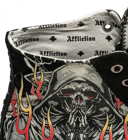Affliction | Кеды мужские PHANTOM FIRE A28002 принт
