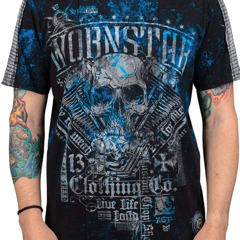 Wornstar | Футболка мужская DEVIL'S ENGINE TEE W108 принт спереди