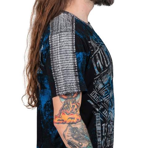 Wornstar | Футболка мужская DEVIL'S ENGINE TEE W108 правый рукав