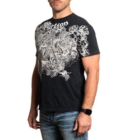 Affliction | Футболка мужская Angels Tee A25880 слева