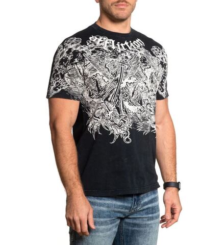 Affliction | Футболка мужская Angels Tee A25880 справа
